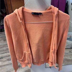 Ralph Lauren Peach Knit Cardigan